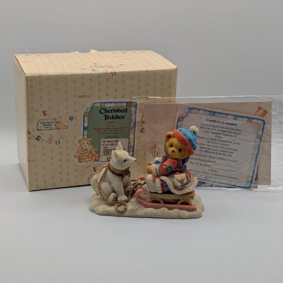Cherished Teddies Erica "Friends Are Always Pulling For You" (176028) 1996 - Picture 2 of 9